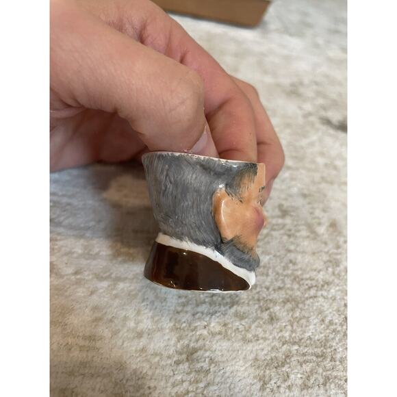 Miniature‎ Thorley Bone China Abraham Lincoln Made In England VG Condition!! - Picture 4 of 5